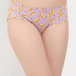 Graphic Print Half Coverage Hipsters-image-63