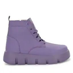 Women Ankle-Length Boots with Lace Fastening-picture-13