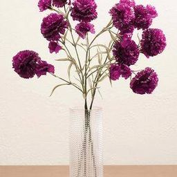 pure home and living Artificial Carnation Faux Flower Stem-picture-6