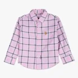 Checked Cotton Shirt-image-81