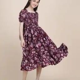 Girl Fit and Flare Dress-image-68