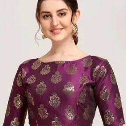 Blouse Self-design Back Open Blouse-picture-26