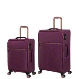 Set of 2 Bewitching with TSA Lock Soft Luggage (M|S)-image-11