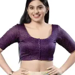 Women Embellished Front-Open Blouse with Tie-Up Detail-image-46