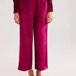 ancestry Women Masakkali Straight Fit Pants with Insert Pockets-picture-3