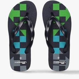 Geometric Print Thong-Strap Flip-Flops-36