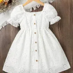 styleconnect Girls Floral Print Fit & Flare Dress-picture-4