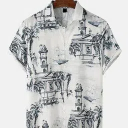 neonomad Men Printed Slim Fit Shirt-picture-3