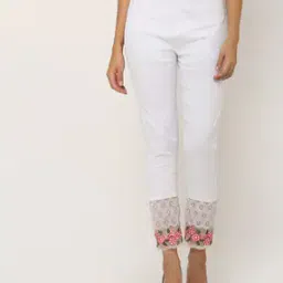 floreos Women Embroidered Relaxed Fit Pants-picture-14