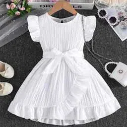 styleconnect Girls Floral A-Line Dress with Butterfly Sleeves-picture-11