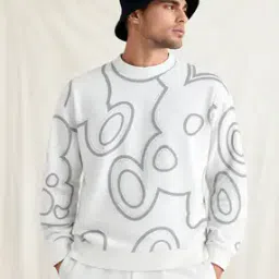 jump cuts Men Graphic Regular Fit Sweatshirt-picture-4