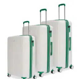 united colors of benetton Men Set of 3 Hard Body Trolley Bags with TSA Lock-picture-36