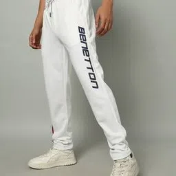 united colors of benetton Men Brand Print Track Pants-picture-9