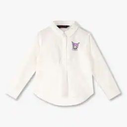 kg frendz Girls Kuromi Print Regular Fit Cotton Shirt-picture-34