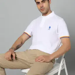 u.s. polo assn. Regular Fit Polo T-Shirt with Contrast Tipping-picture-44