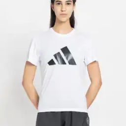 adidas Logo Print Regular Fit Running Crew-Neck T-Shirt-picture-46