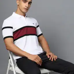 arrow sports Men Colourblock Regular Fit Polo T-Shirt-picture-19