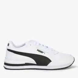 puma ST Runner V4 Leather Low-Top Lace-Up Shoes-picture-2