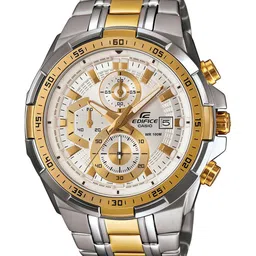 CASIO Edifice Men Silver Dial Chronograph Watch EFR-539SG-7AVUDF EX189-44