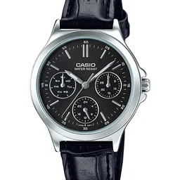CASIO Enticer Women Black Analogue Watch A1149 LTP-V300L-1AUDF-image-82