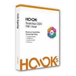 Hooks SuperApp 2024 F&B/Retail Software, Premium Capabilities, Unmatched Value, Comprehensive, Integrated, Customisable and Futuristic image 1