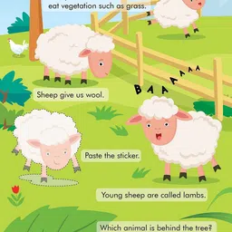Dreamland Explore the Farm Activity Book with Stickers and 3D Models image 2