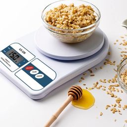 SONICO Kitchen Scale Multipurpose Portable Electronic Digital Weighing Scale | Weight Machine With Back light LCD Display | White |10 kg | 2 Year Warranty image 5