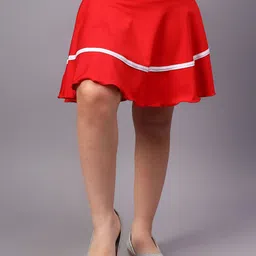 BAESD Girls A-Line Skorts With Attached Shorts-image-95