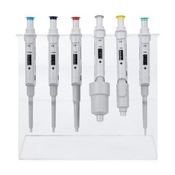 RLK Enterprises Micropipette Z Shape Linear Stand (Transparent)- Capacity: 5 Racks | Manual Pipettes & Electronic Pipettes Holder | Lab Tools | Convenient Holder of Pipettes image 4