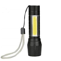 SHOPOLIFE Emergency Light || Mini Pocket Size Torch Light with 3 Mode LED+COB Waterproof Flashlight (1 Pc) image 1