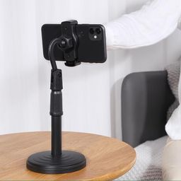 AIIZM Mobile Stand for Table Height Adjustable Phone Stand Desktop Mobile Phone Holder image 3