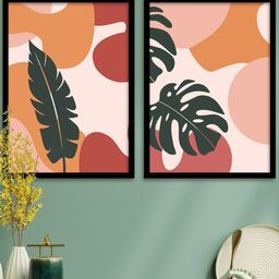 Art Street Set Of 2 Multicoloured Framed Wall Arts-26