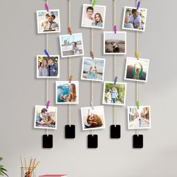 Art Street Black Memories Clip Photo Collage Hanging Frame Wall Decor-image-21