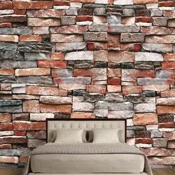 Jaamso Royals Red & Grey Self Adhesive Removable Wall Sticker-image-40