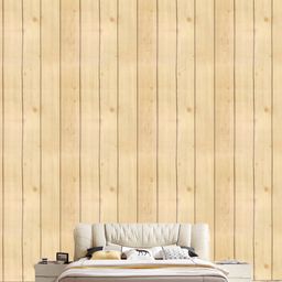 Jaamso Royals Yellow & Black Stripes Self Adhesive Removable Wallpaper-image-34