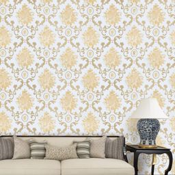 Jaamso Royals White & Beige Brick Self Adhesive Removable Wallpaper-picture-16