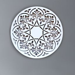 VAH Kya Bat Hai !! White Textured Wooden Wall Hanging-58