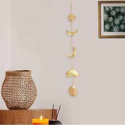 BS AMOR Gold-Toned Solid Metal Wall Hanging-46
