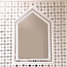 Peepul Tree White Mud Art Wall Hanging-image-43