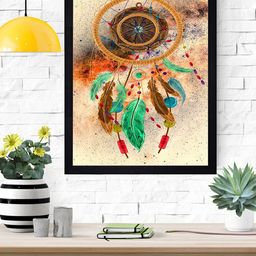 Gallery99 Abstract Dreamcatcher Texture Paper Framed Art Print-55