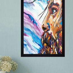 Gallery99 Beige The Face Oil Texture Paper Framed Wall Art-image-10