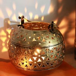 RSN Diya Deepak Lamp Lantern Candle Holder-image-31
