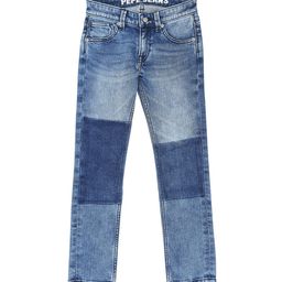 Pepe Jeans Boys Blue Slim Fit Clean Look Heavy Fade Stretchable Jeans-picture-35