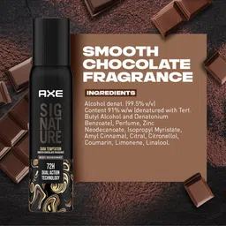 AXE Signature Men Set of 2 Dark Temptation No Gas Body Deodorant - 200ml each image 4