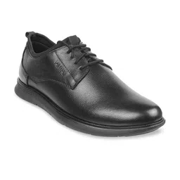 Metro Men Textured Leather Formal Derbys-image-32