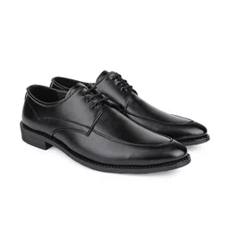 Hydes N Hues Men Black Solid Formal Derbys-image-26
