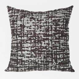 ROSARA HOME  Brown Self Design Set Of 5 Jacquard Square Cushion Covers image 2