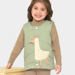 MiArcus Kids Lightweight Crop Puffer Jacket With Patchwork Detail-21