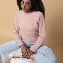 SHOWOFF Women Cardigan with Fuzzy Detail-image-78