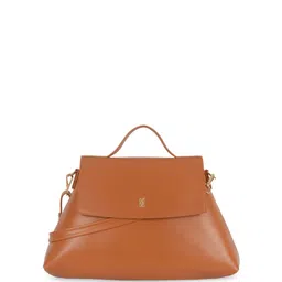 Baggit PU Swagger Satchel with Bow Detail-12